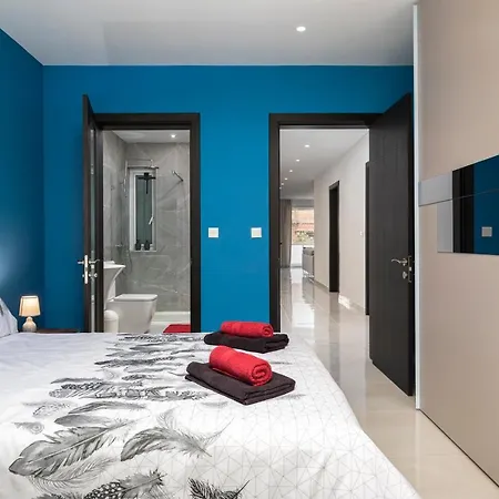 Modern 3Br Stylish Apartment With Large Balcony - Close To St Julians And St Georges Bay Is-Swieqi Exterior photo