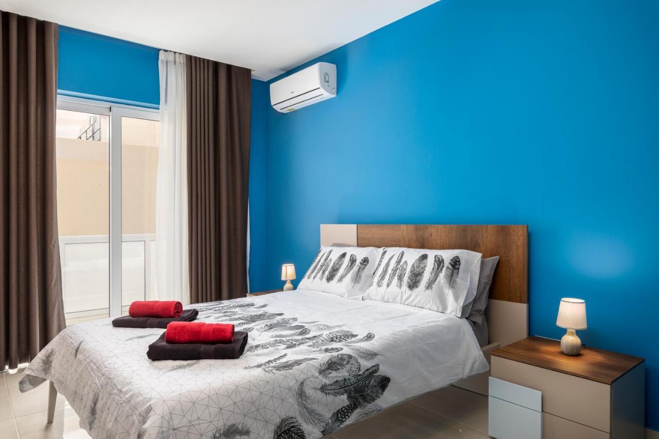 Appartement Modern 3br Stylish With Large Balcony - Close To St Julians And St Georges Bay *